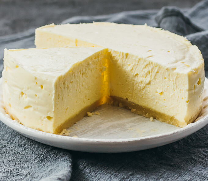 Low Carb Instant Pot Cheesecake Keto Recipe Savory Tooth