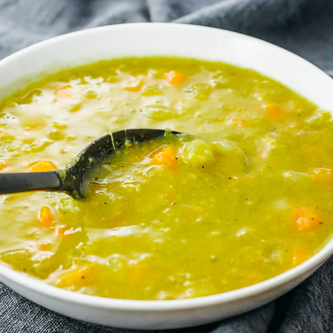 Vegetarian Instant Pot Split Pea Soup