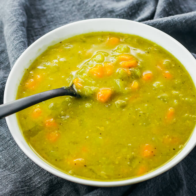 Split Pea Soup in an Instant Pot - The Foreign Fork