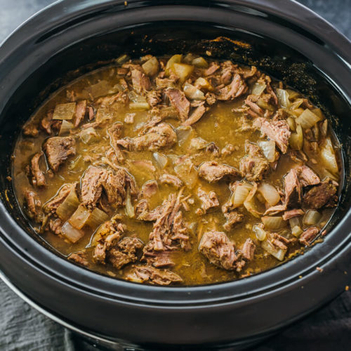 Slow Cooker Lamb Stew - Savory Tooth